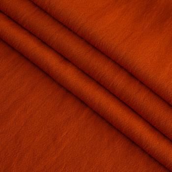 Вискоза 009-16511 темно-оранжевый однотонный