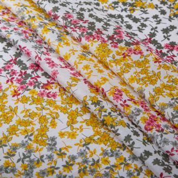 Батист 003-19935 молочный мультиколор