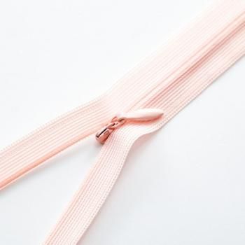 Молния спираль потайная Gamma 50 см тип 3 н/р розовыйG013P-50-1321