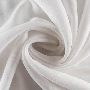 Тюль кристалон h-295 см 1020-005-1-04-0020 молочный однотонный