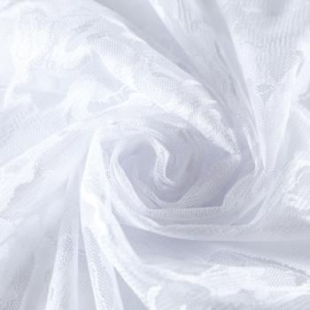 Тюль жаккардовый h-290 см 02-01-04704 белый