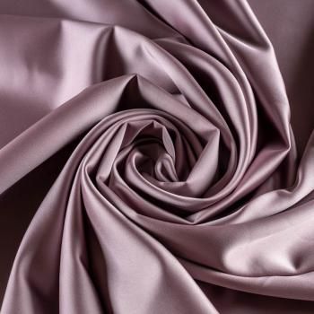 Сатин стрейч К33-564 пепельно-розовый однотонный