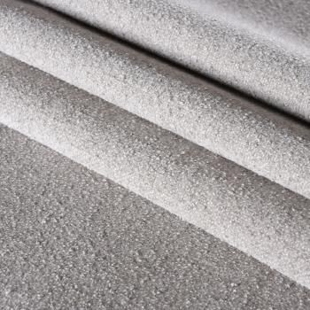Ткань мебельная шенилл 22-02-10468 светло-серый однотонный