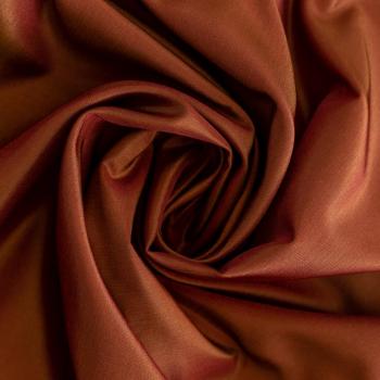 Ткань портьерная тафта h-290 см Т144-02-33 медно-коричневый однотонный