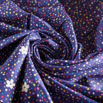 Шитье 067-07612 фиолетово-синий принтованный