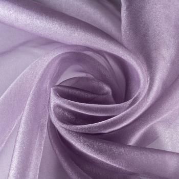 Органза К33-1006 черничный однотонный