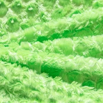 Мех искусственный 037-10154 салатовый однотонный
