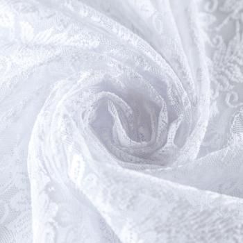 Тюль жаккардовый h-280 см 02-01-04702 белый