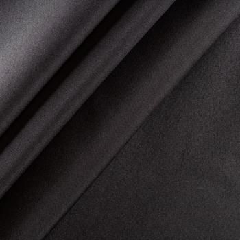 Ткань портьерная сатин h-305 см 16-02-00547 черный однотонный