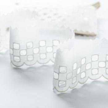 Шитье 80 мм 447318 белый