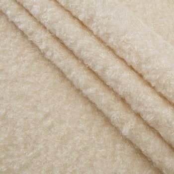 Букле Louis Vuitton 006-16838 сливочный однотонный