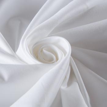 Сатин ш. 220 см 007-13371 белый однотонный