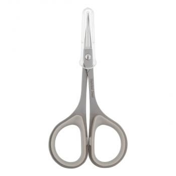 Ножницы Gamma для рукоделия 89 мм с прорезиненными ручками ROS-04 серый