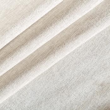 Ткань портьерная шенилл h-300 см 21-02-04684 бежево-молочный однотонный