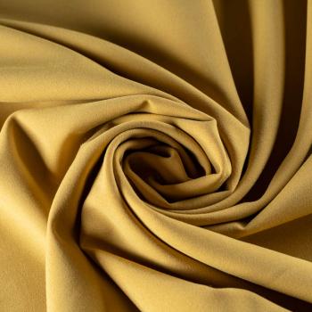 Ткань костюмно-плательная К33-116 горчичный однотонный