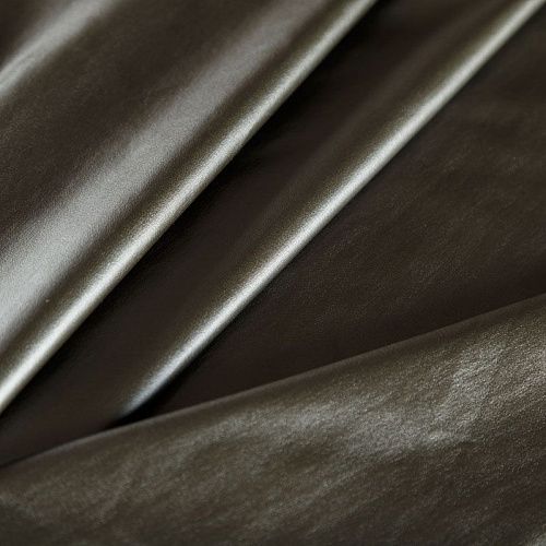 Джинс с напылением под кожу 015-06761 хаки однотонный