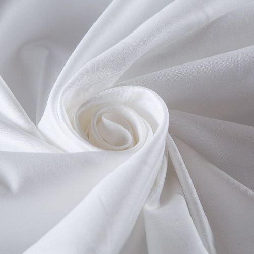 Сатин ш. 220 см 007-13371 белый однотонный