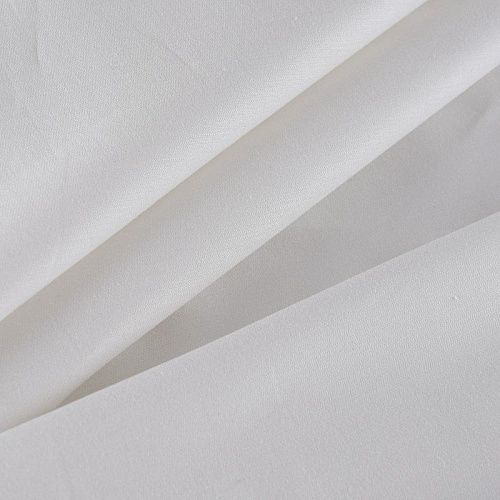 Коттон стрейч 063-11913 молочный однотонный