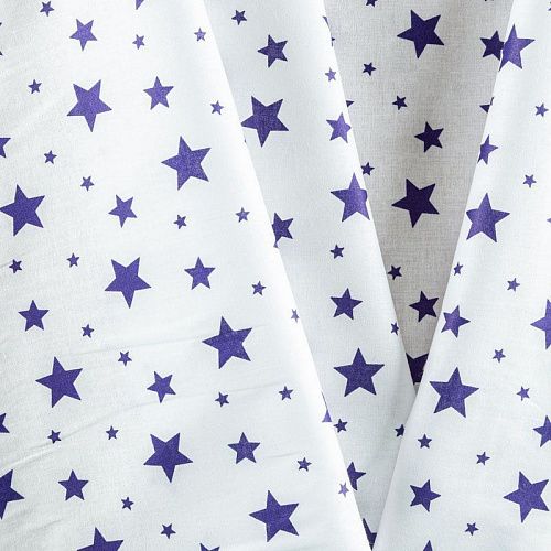 Ситец 007-03540 белый принтованный