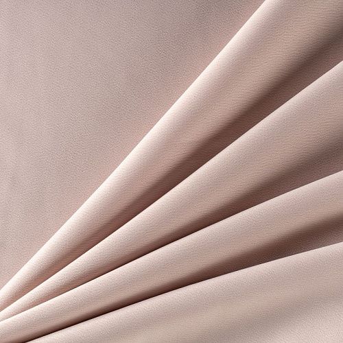Креп-сатин К33-650 пудровый однотонный