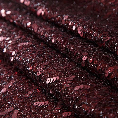 Твид с пайетками Dolce&Gabbana 052-19147 винный