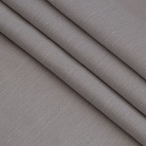 Лен-вискоза 035-17483 светло-серый однотонный