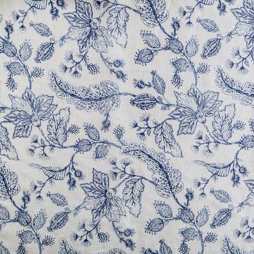 Тюль 523-01-04 молочный принтованный