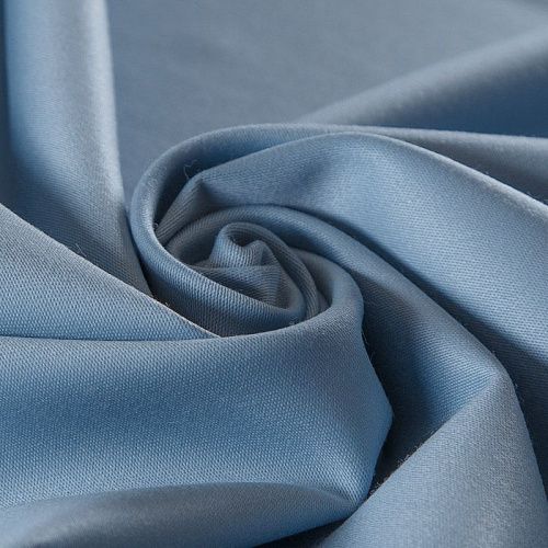 Ткань костюмная 025-16152 пыльно-голубой однотонный