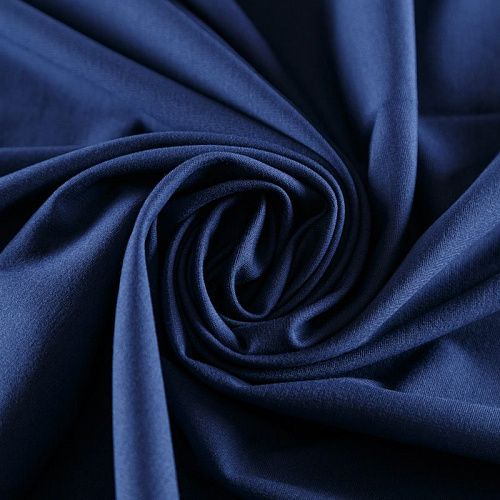 Джерси 014-09680 темно-синий однотонный