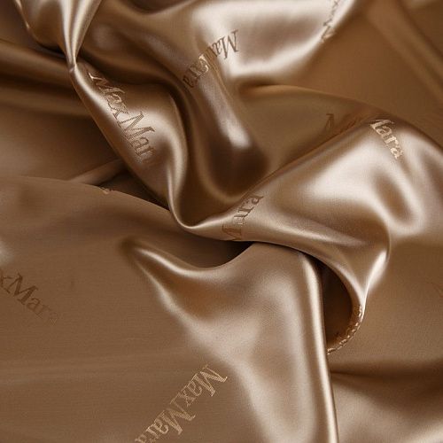 Ткань подкладочная MaxMara 045-17197 бежевый жаккардовый