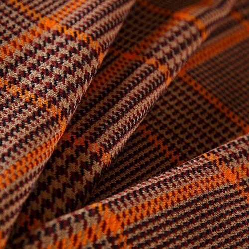 Твид Balenciaga 052-19163 бежево-коричневый