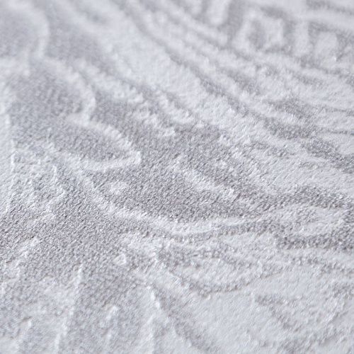 Ткань микровелюр 09-02-09843 серебристо-серый