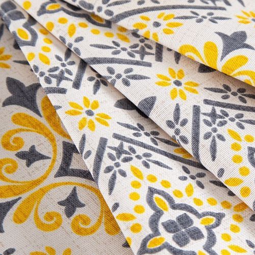 Ткань с водо- и грязеотталкивающей пропиткой 22-02-20711 белый принтованный