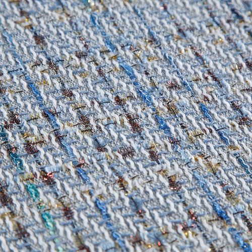 Твид шанель 052-15244 голубой