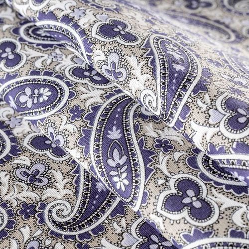 Бязь 007-00684 серый принтованный