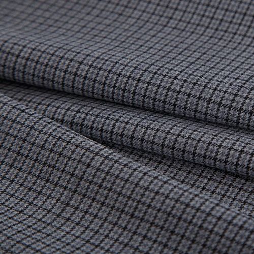 Шерсть костюмная стрейч Michael Kors 025-16296 серый принтованный