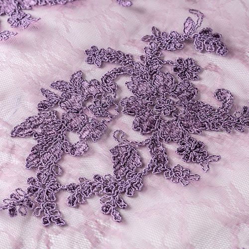 Гипюр К05-0050 сиреневый
