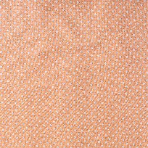 Бязь 007-00644 персиковый принтованный