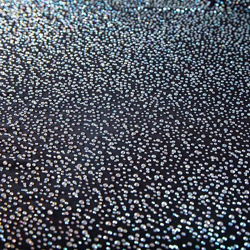 Сетка трикотажная со стразами Swarovski 050-19867 черный