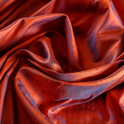 Дикий шелк 016-04760 красно-оранжевый хамелеон