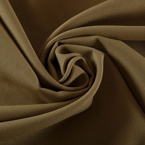 Габардин 011-18291 хаки однотонный