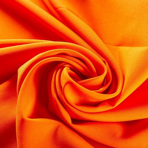 Габардин 011-01937 мандариновый однотонный