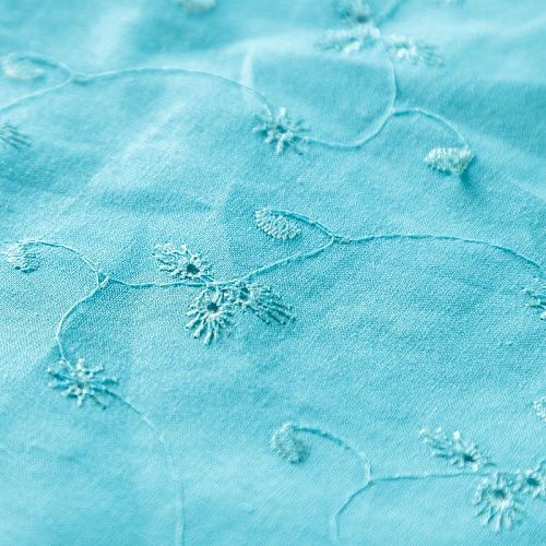 Шитье 067-08098 бирюзовый однотонный