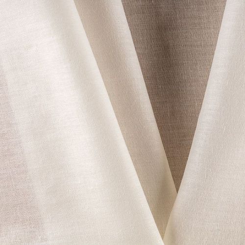 Хлопок-вуаль К28-389 сливочный однотонный