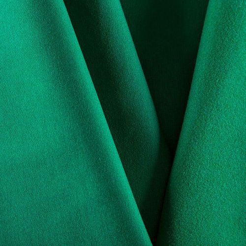 Джерси с начесом 014-03171 изумрудный однотонный