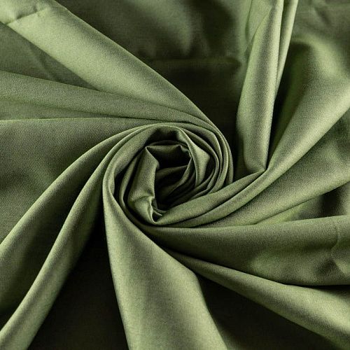 Вискоза рубашечная К33-670 зеленый однотонный
