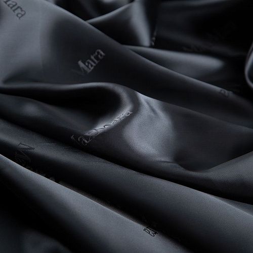 Вискоза жаккардовая Max Mara 009-20254 черный