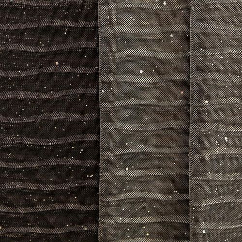 Трикотаж-гофре с люрексом К33-060 серебристо-лиловый