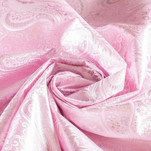 Жаккард с люрексом 017-03941 розовый