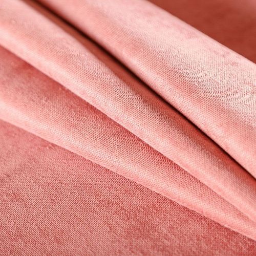 Ткань портьерная канвас 14-02-05021 медный однотонный